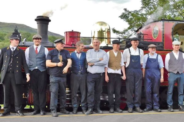 Welsh Highland Heritage volunteers